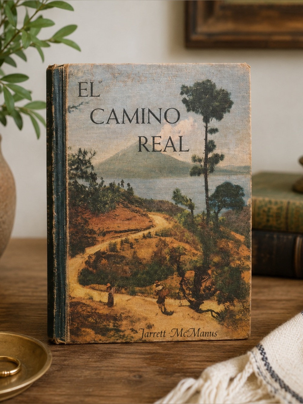 El Camino Real Illustrated Hardcover Book in Earth Tones